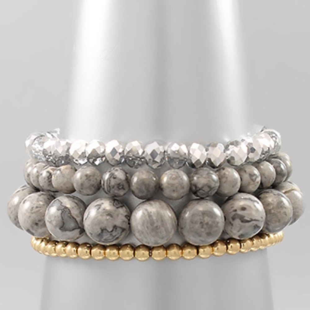 Crazy Jasper Layer Bracelet